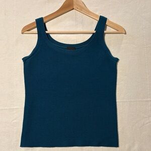 Eileen Fisher Teal Blue Tank Top